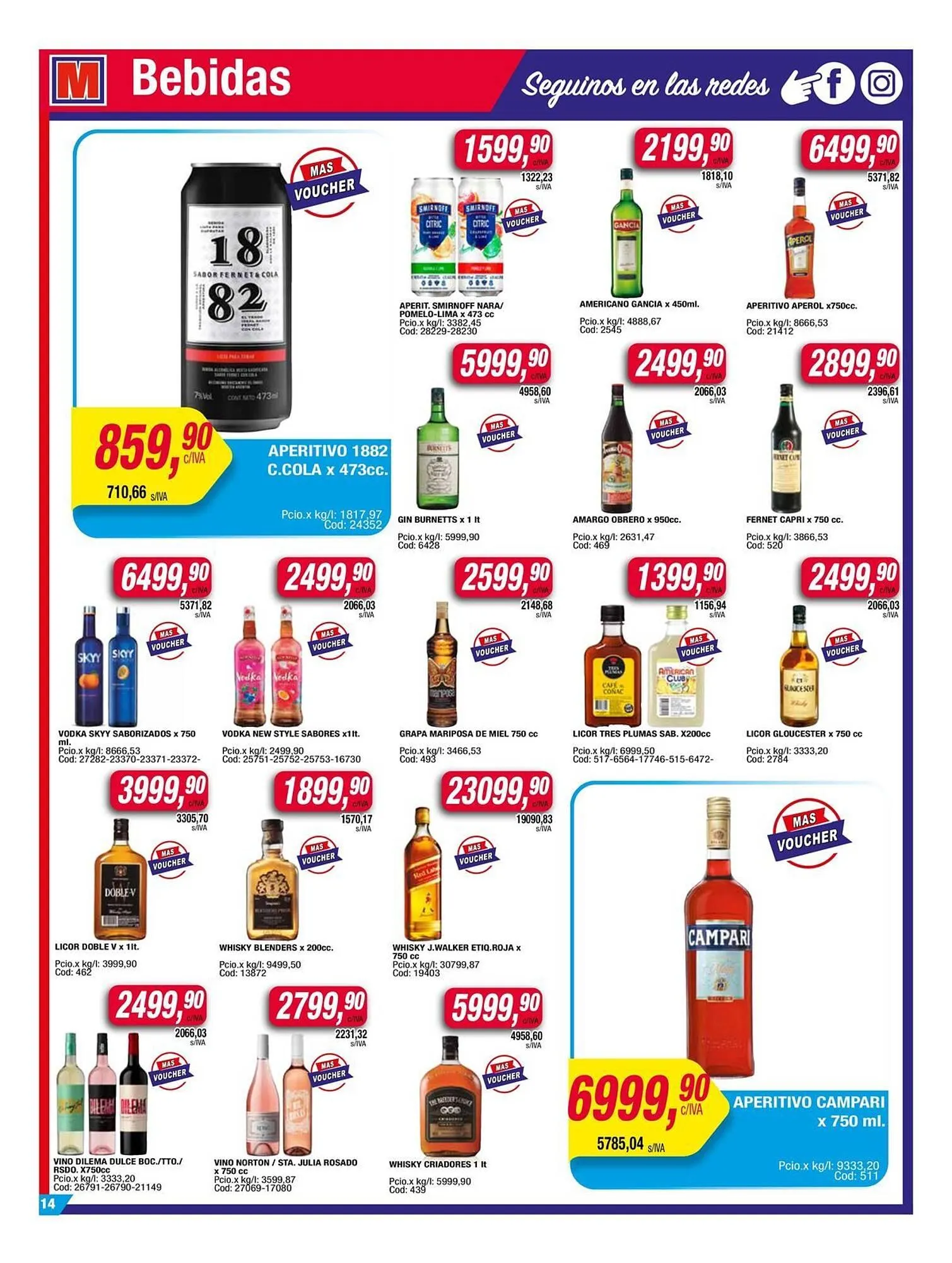 Ofertas de Catálogo Maxiconsumo 22 de octubre al 5 de noviembre 2024 - Página 14 del catálogo