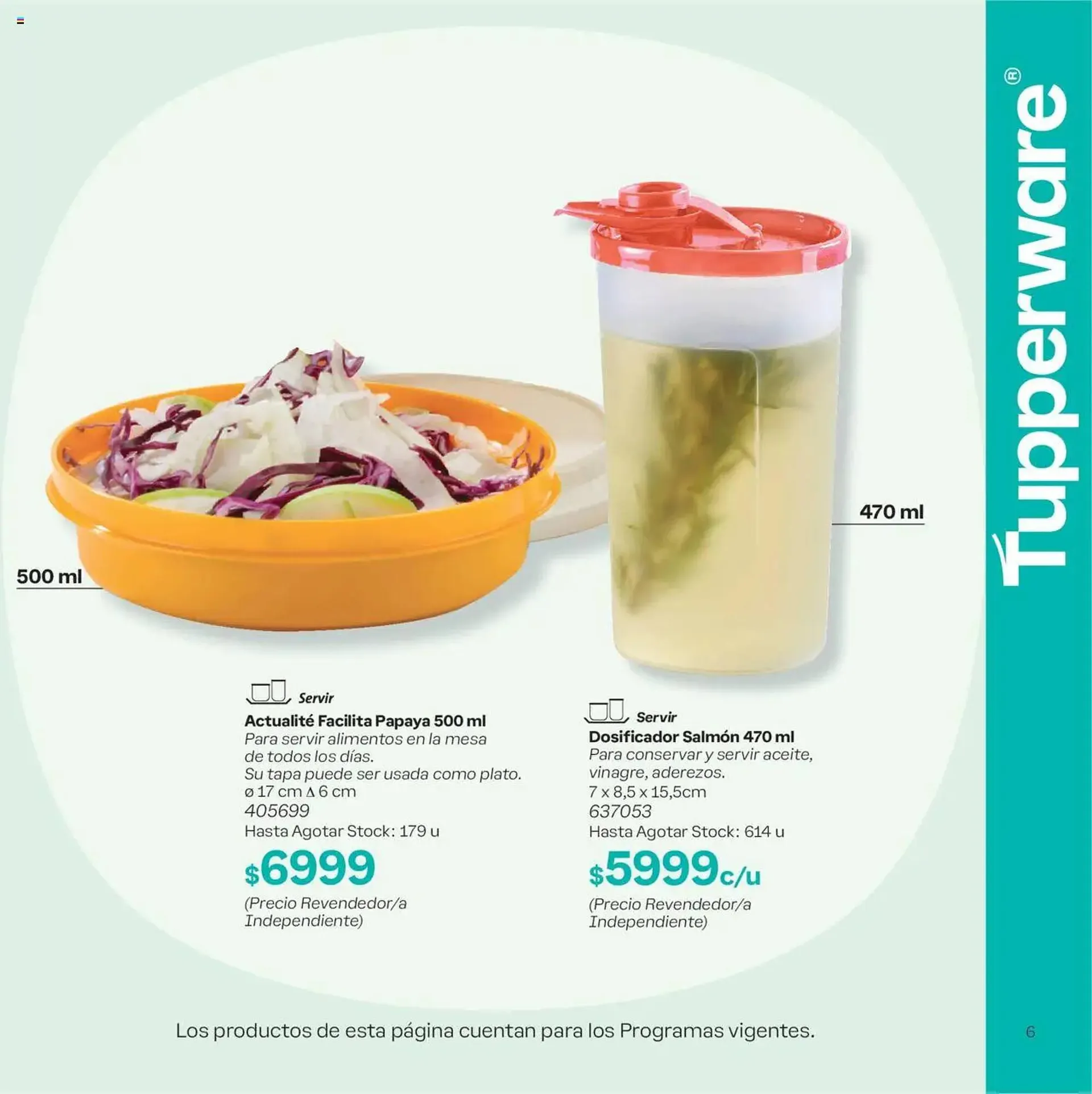 Ofertas de Folleto Tupperware 30 de septiembre al 7 de octubre 2025 - Página 6 del catálogo