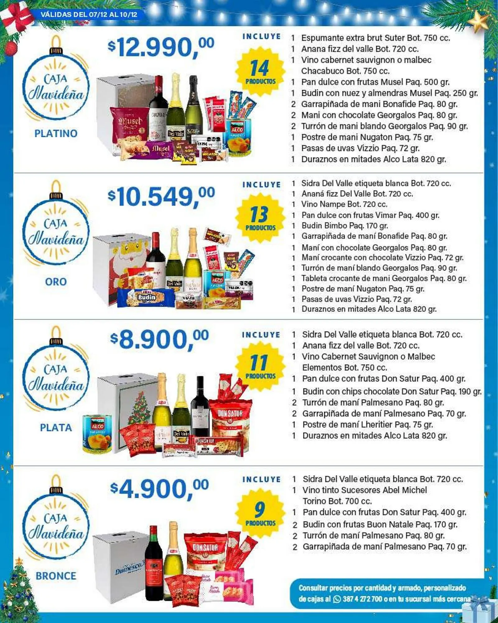 Ofertas de Catálogo Supermercados Damesco 7 de diciembre al 10 de diciembre 2023 - Página 12 del catálogo