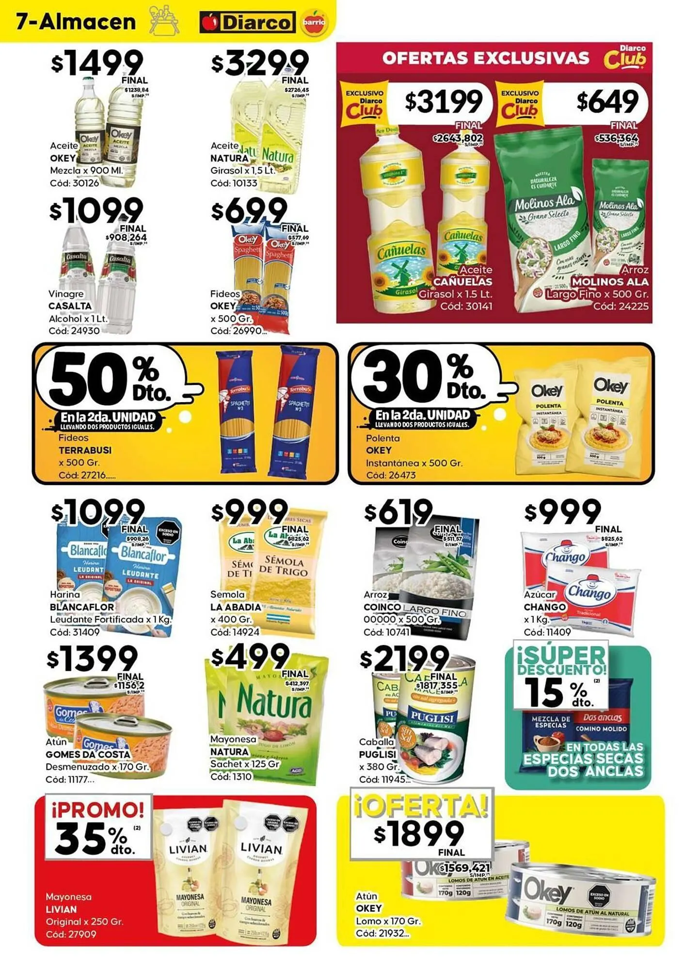 Ofertas de Catálogo Diarco 15 de abril al 18 de abril 2025 - Página 7 del catálogo