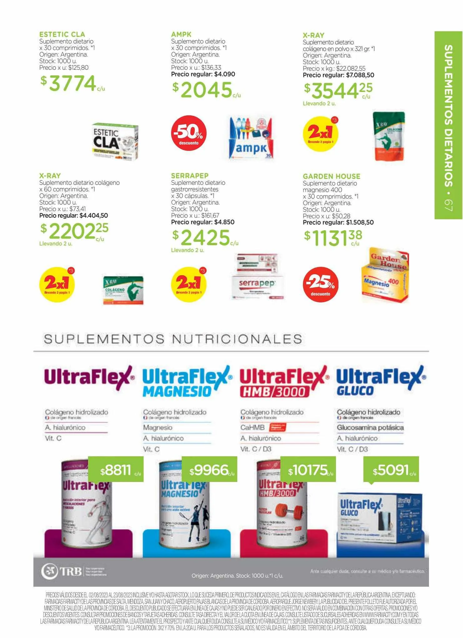 Ofertas de Catálogo Farmacity 1 de junio al 30 de septiembre 2023 - Página 67 del catálogo