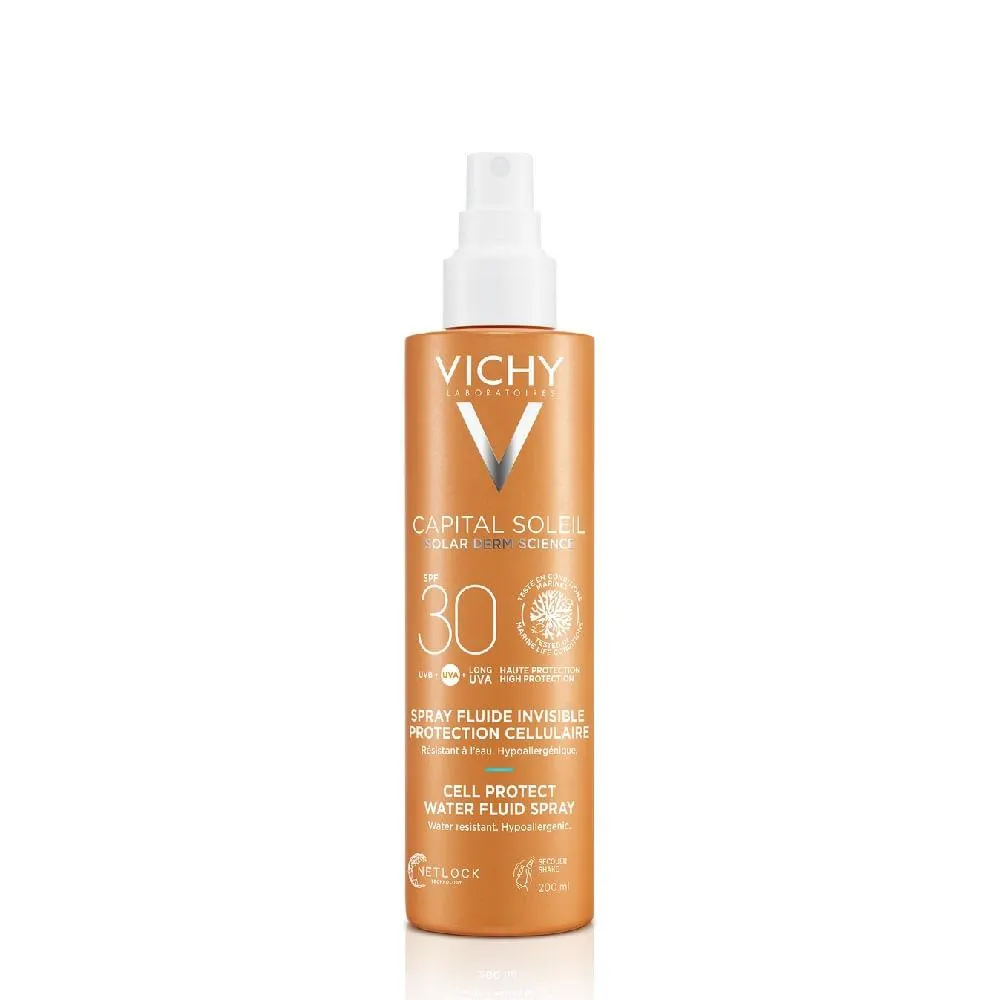 Protector Solar Vichy Capital Soleil Fluido Invisible Spf 30+ x 200 ml