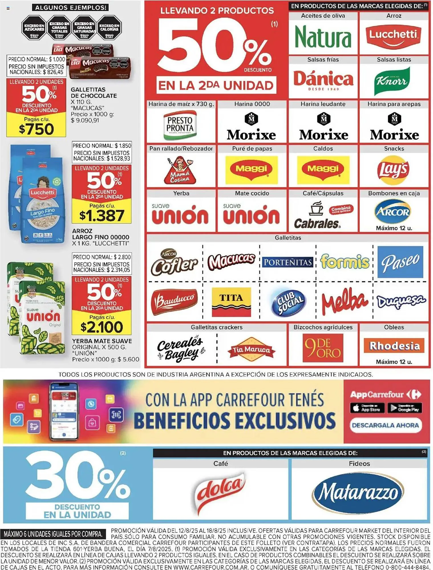 Ofertas de Catálogo Carrefour Market 12 de agosto al 19 de agosto 2025 - Página 3 del catálogo