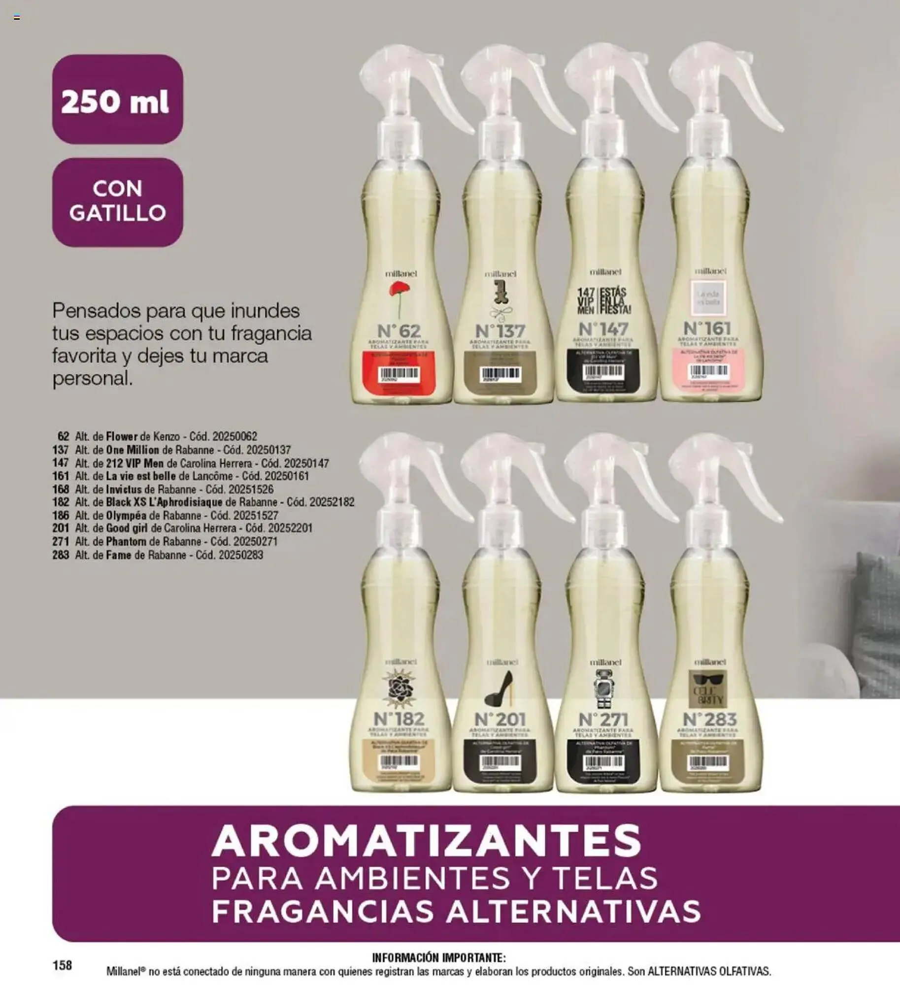 Ofertas de Catálogo Millanel Cosmética 23 de junio al 21 de julio 2025 - Página 158 del catálogo