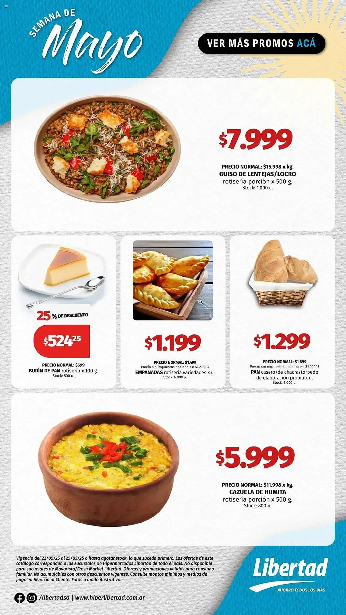 Ofertas de Catálogo Hipermercado Libertad 22 de mayo al 25 de mayo 2025 - Página 2 del catálogo
