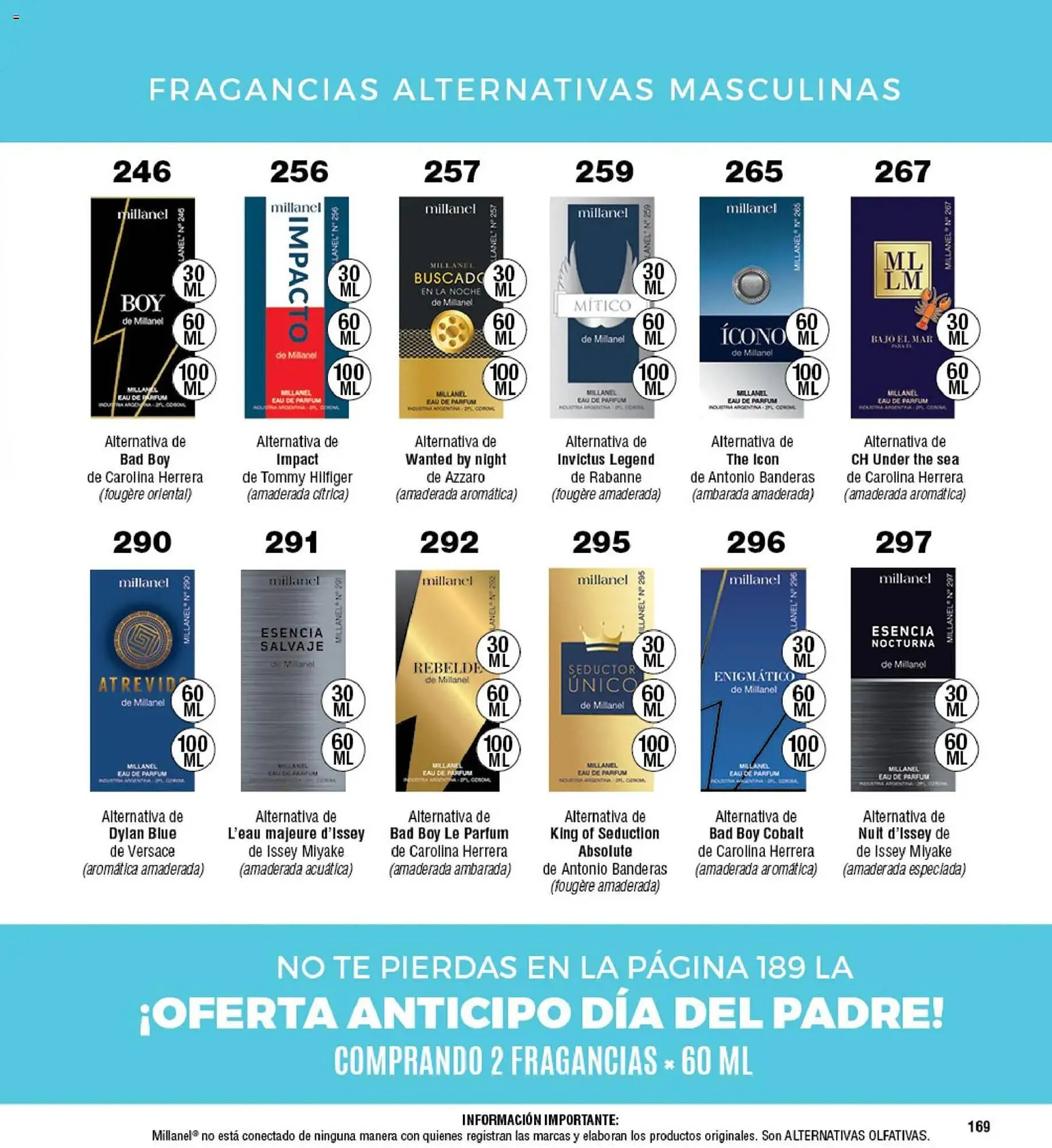 Ofertas de Catálogo Millanel Cosmética 27 de abril al 25 de mayo 2026 - Página 169 del catálogo