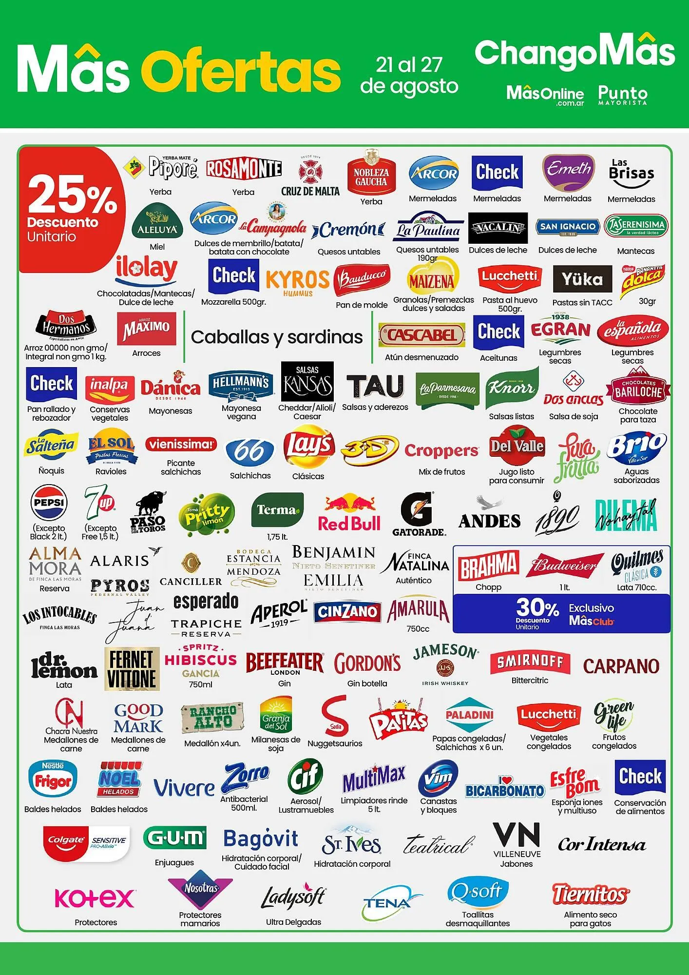 Ofertas de Catálogo Changomas 21 de agosto al 27 de agosto 2025 - Página 2 del catálogo