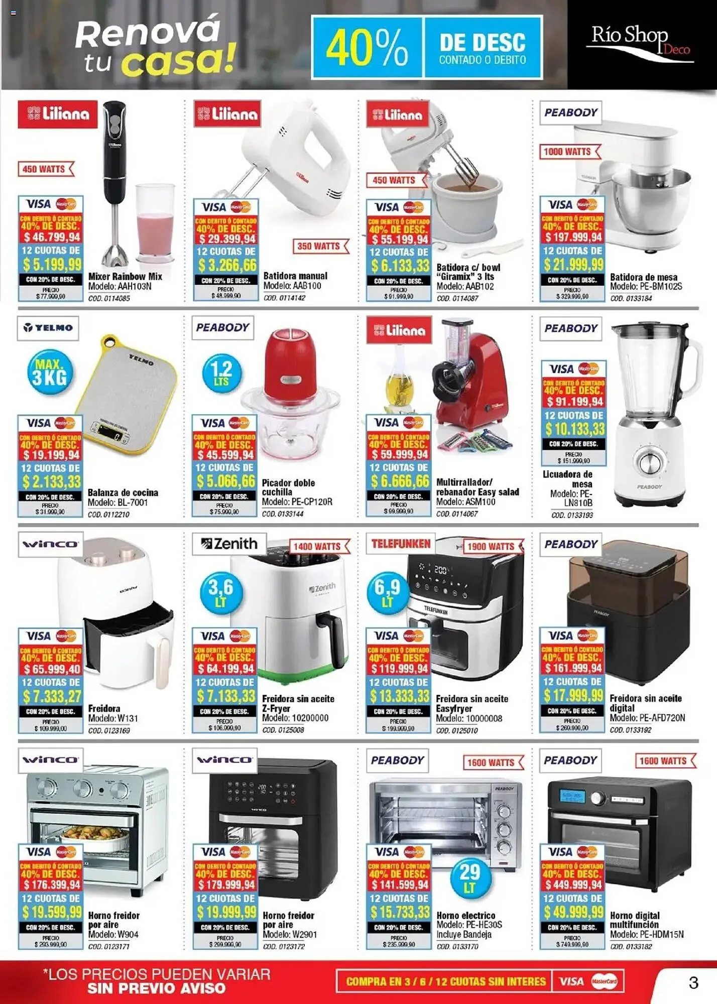 Ofertas de Catálogo Rio Shop Deco 20 de marzo al 30 de abril 2025 - Página 3 del catálogo