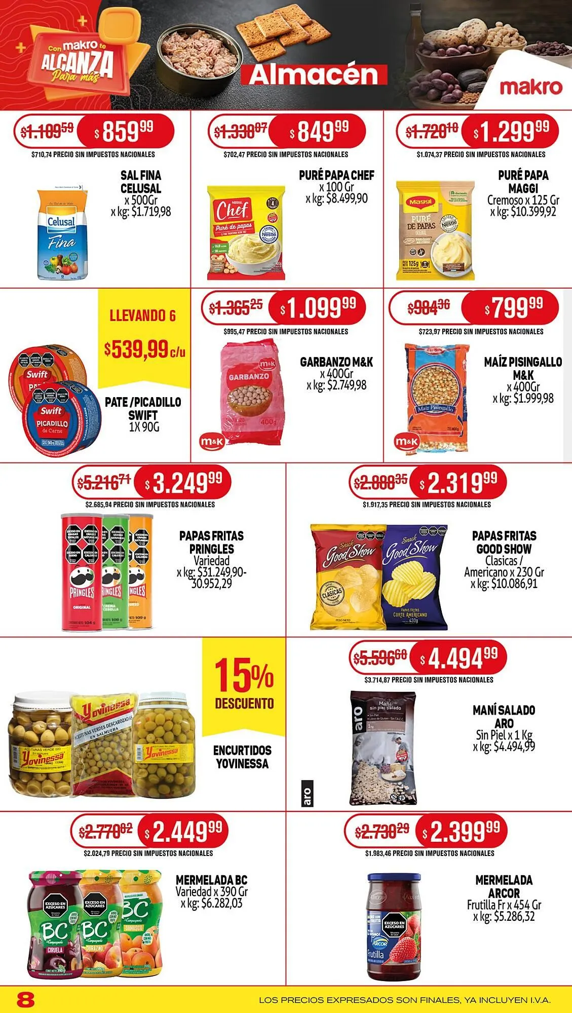 Ofertas de Catálogo Makro 5 de junio al 12 de junio 2025 - Página 8 del catálogo