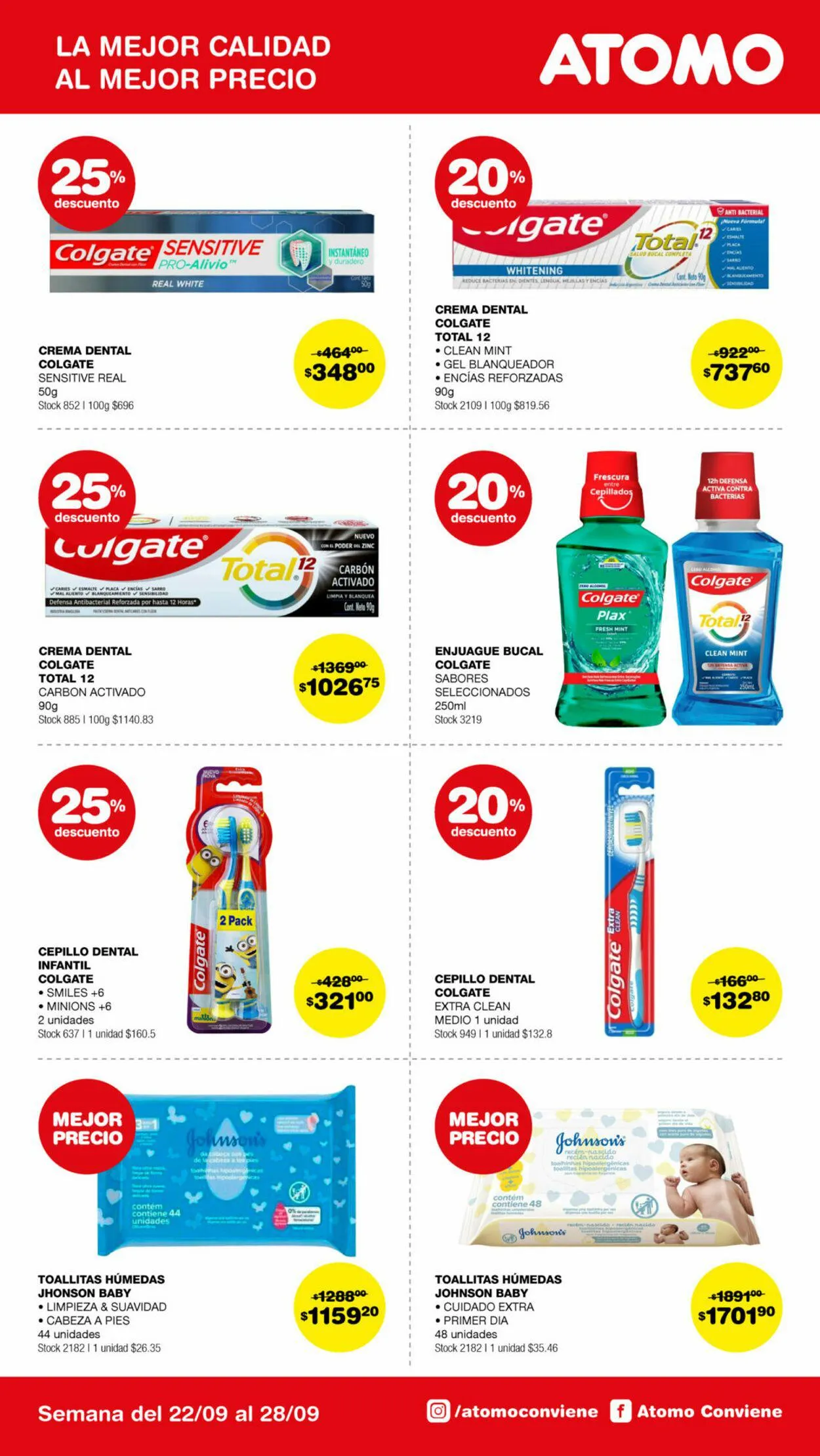 Ofertas de ATOMO Conviene 22 de septiembre al 28 de septiembre 2024 - Página 13 del catálogo