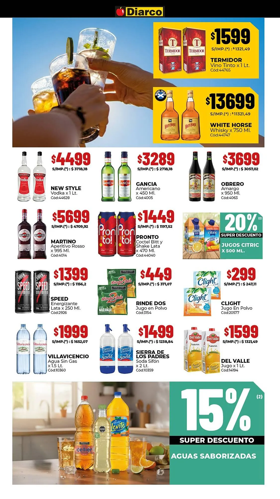 Ofertas de Catálogo Diarco 9 de marzo al 13 de marzo 2026 - Página 8 del catálogo