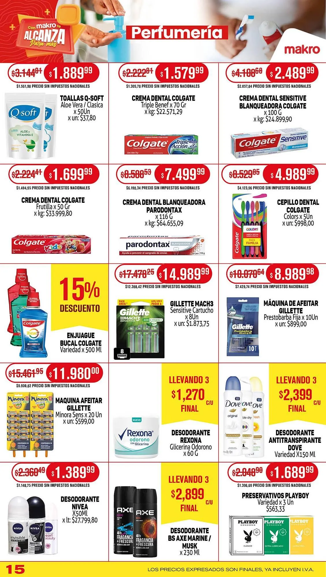 Ofertas de Catálogo Makro 31 de julio al 8 de agosto 2025 - Página 15 del catálogo