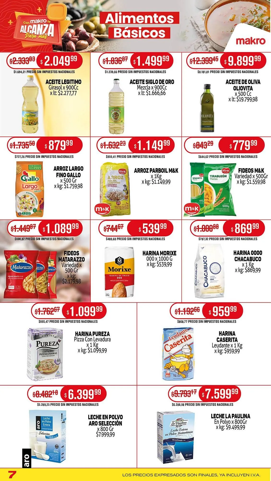 Ofertas de Catálogo Makro 14 de agosto al 20 de agosto 2025 - Página 7 del catálogo