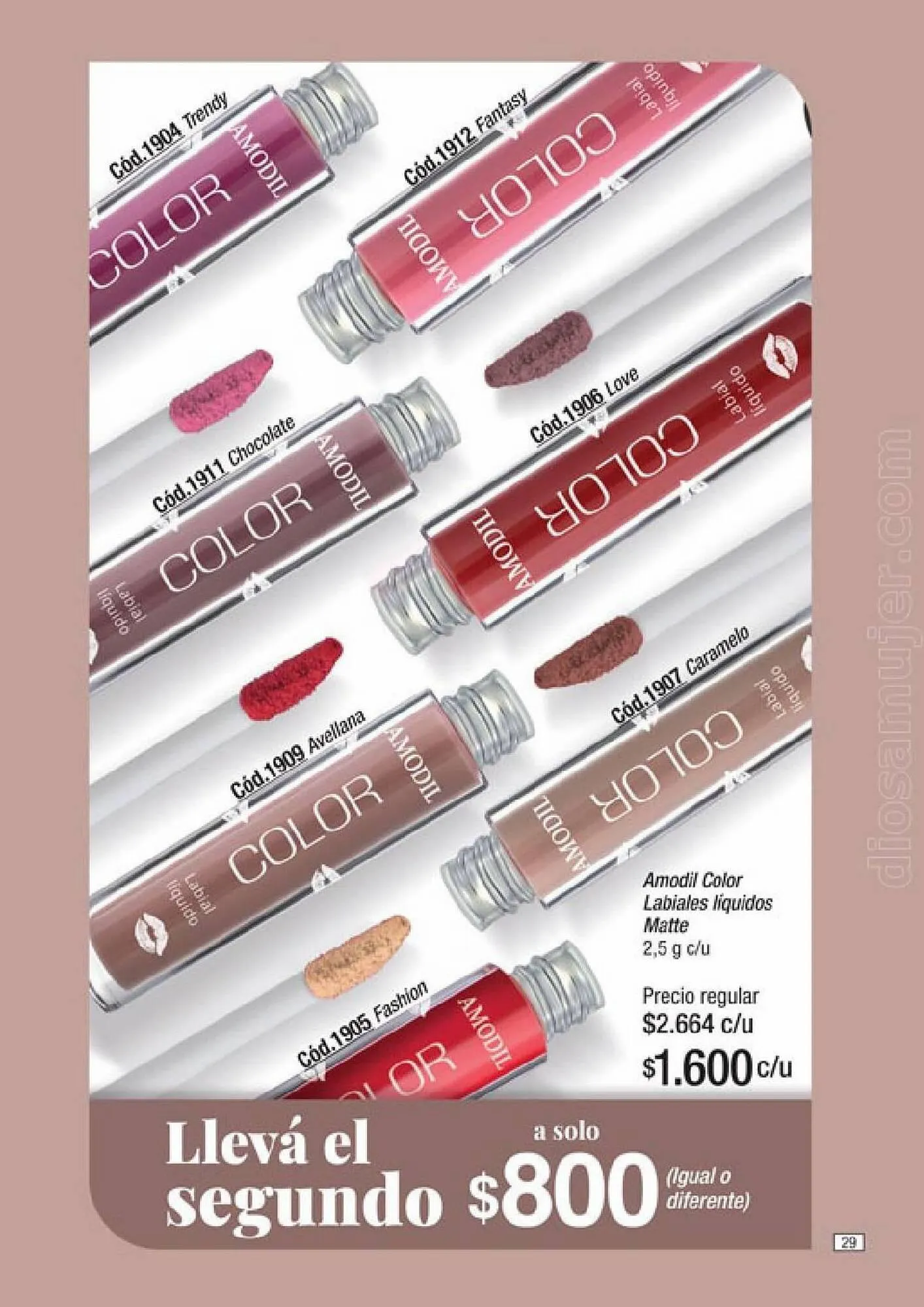 Ofertas de Catálogo Amodil 10 de agosto al 4 de septiembre 2023 - Página 29 del catálogo