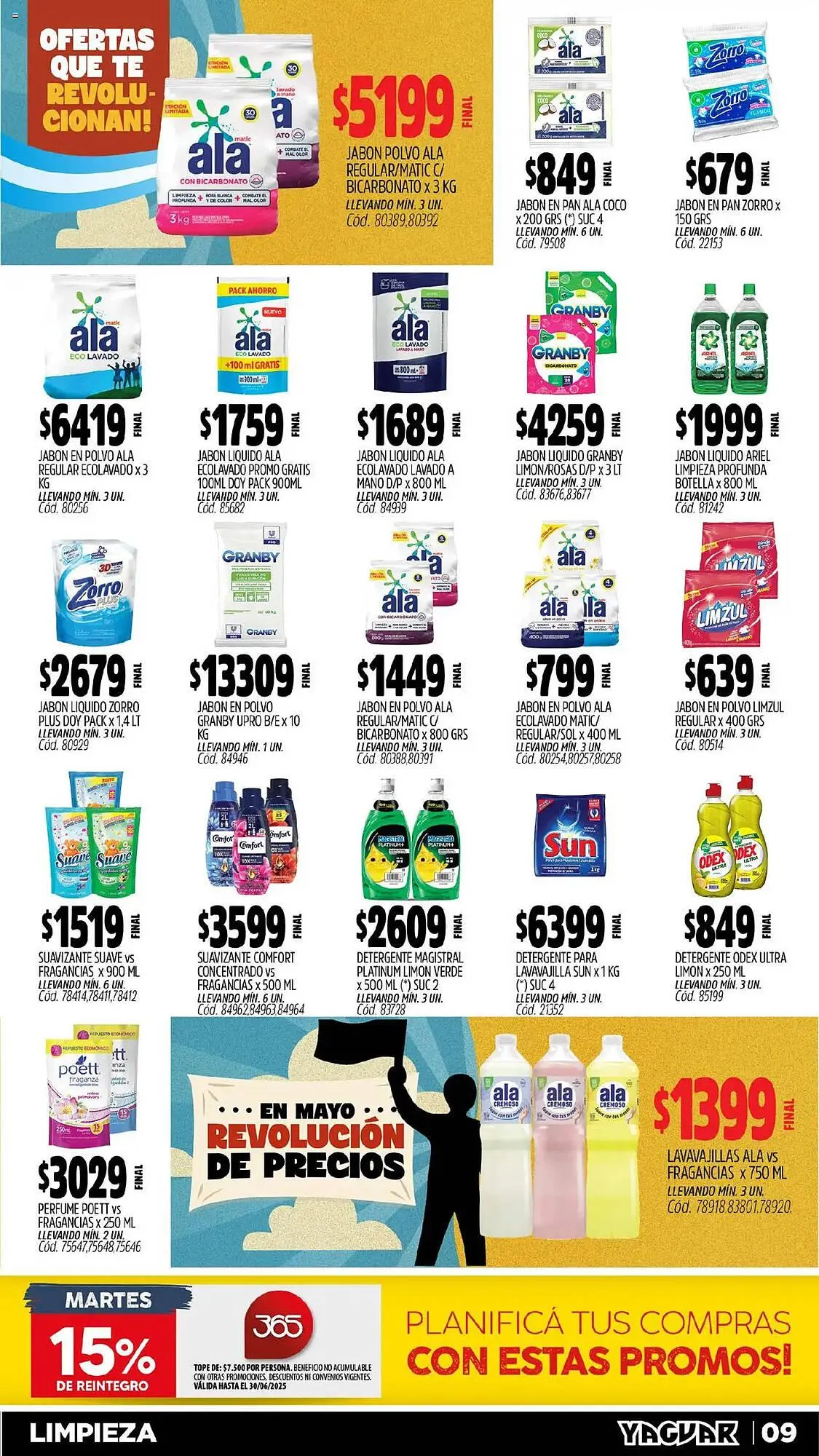 Ofertas de Catálogo Supermercados Yaguar 26 de mayo al 2 de junio 2025 - Página 35 del catálogo