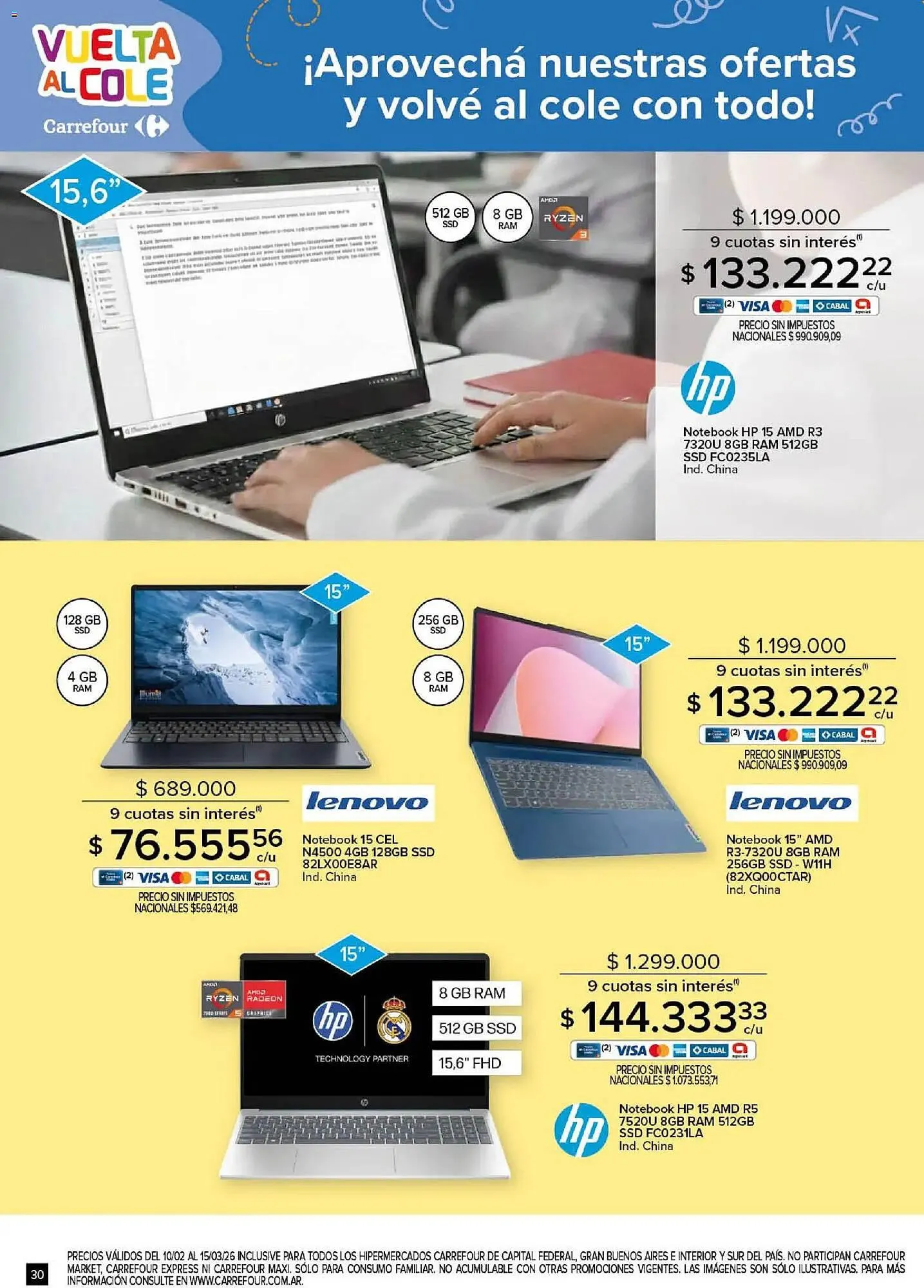 Ofertas de Catálogo Carrefour 10 de febrero al 15 de marzo 2026 - Página 30 del catálogo