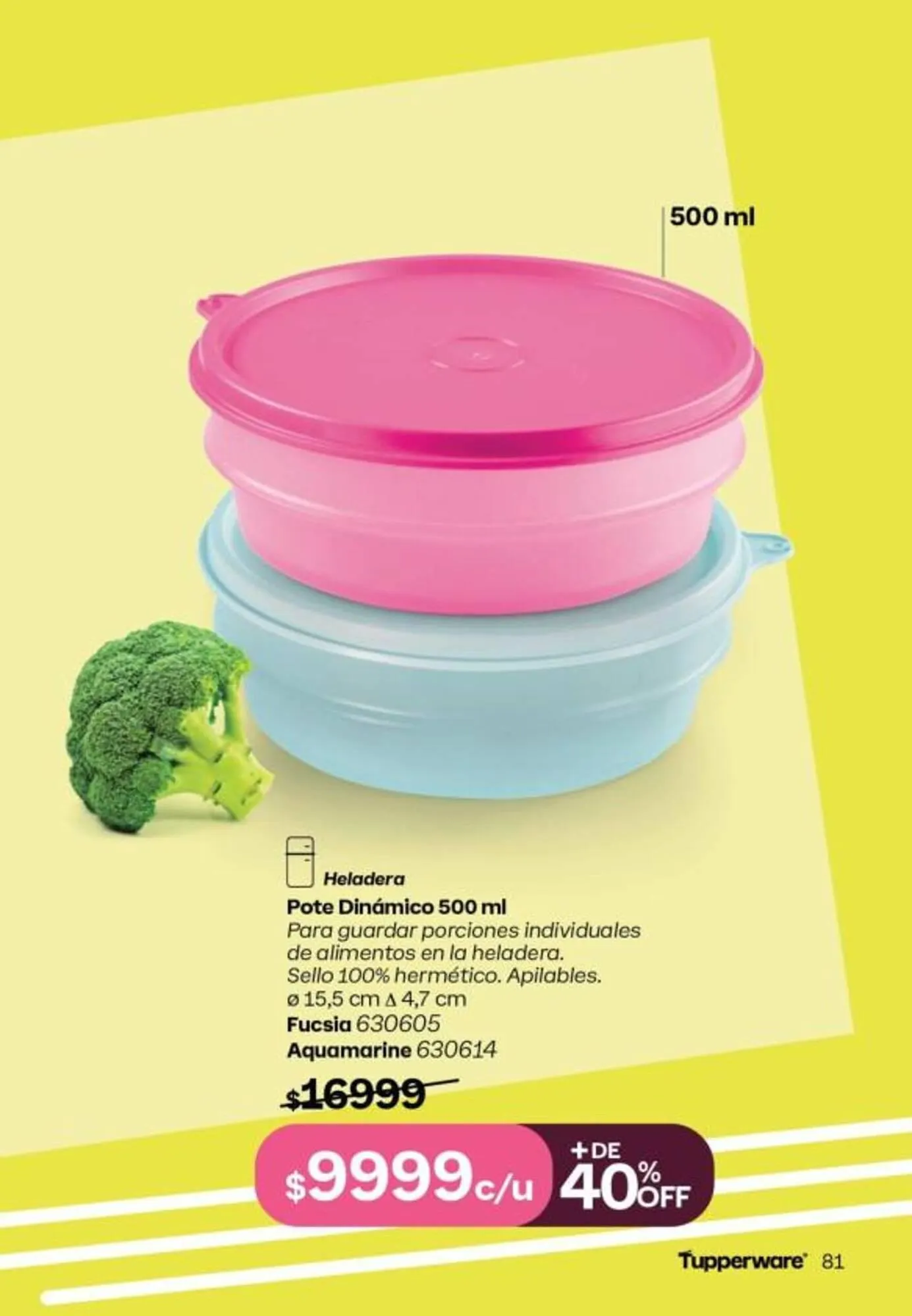 Ofertas de Catálogo Tupperware 4 de abril al 30 de abril 2025 - Página 82 del catálogo