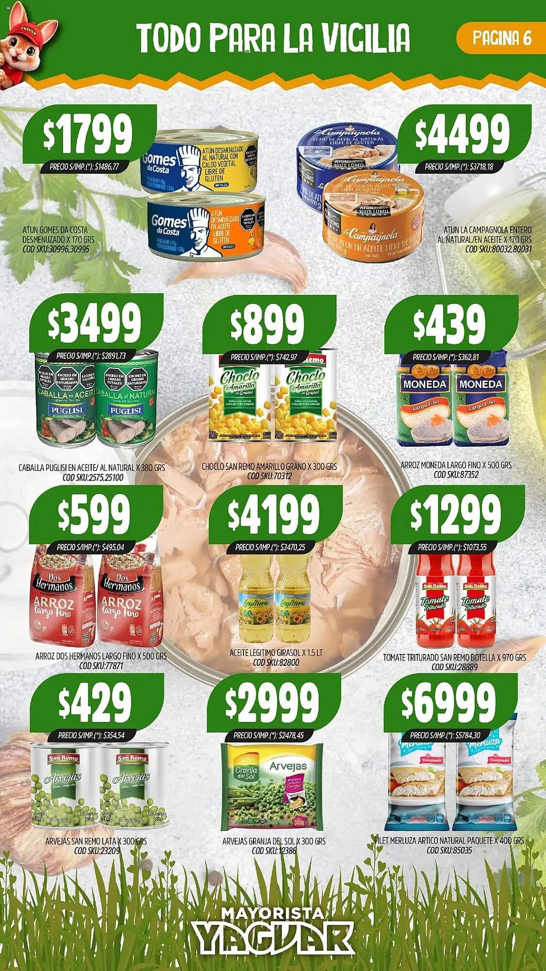 Ofertas de Catálogo Supermercados Yaguar 23 de marzo al 29 de marzo 2026 - Página 6 del catálogo
