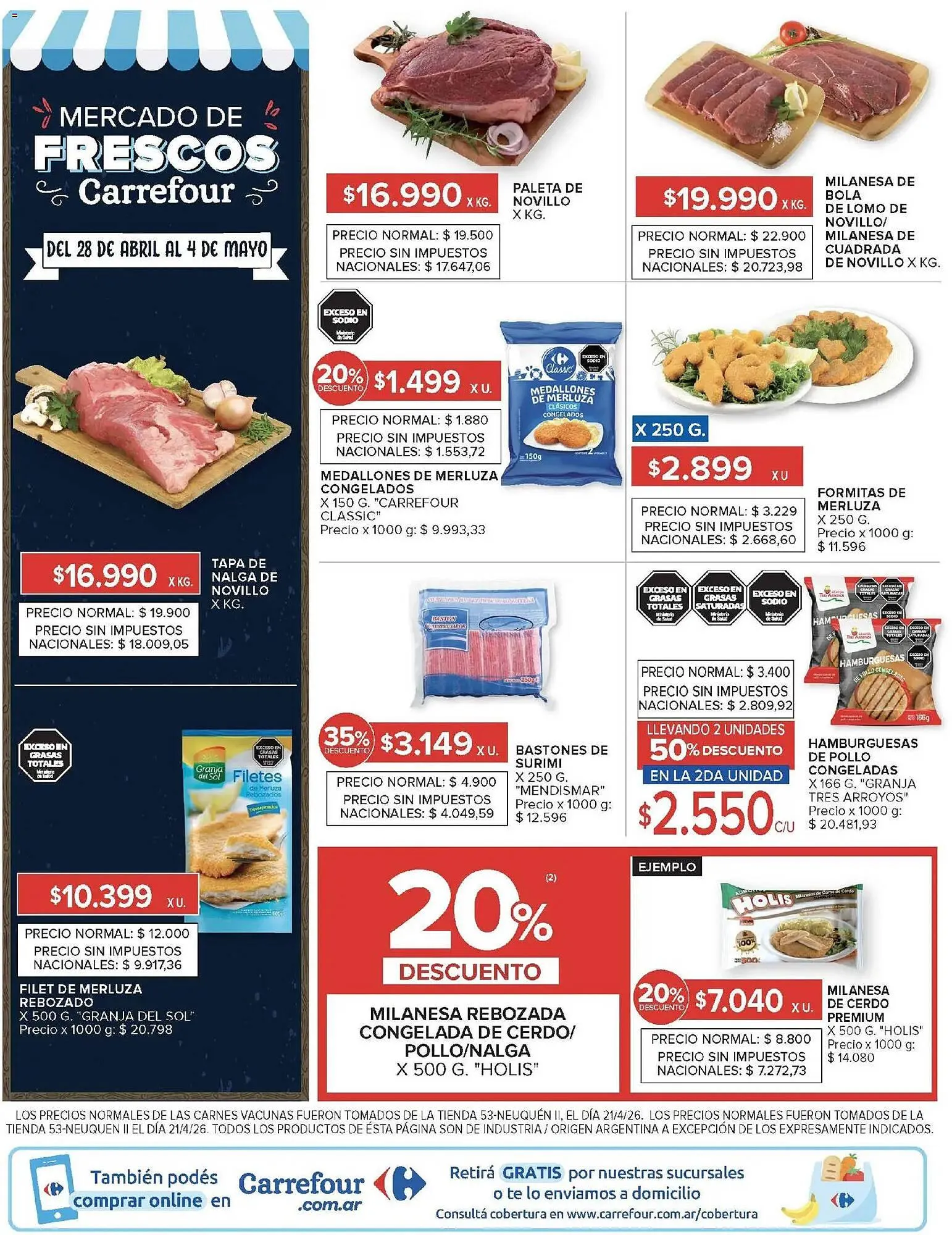 Ofertas de Catálogo Carrefour 28 de abril al 4 de mayo 2026 - Página 13 del catálogo