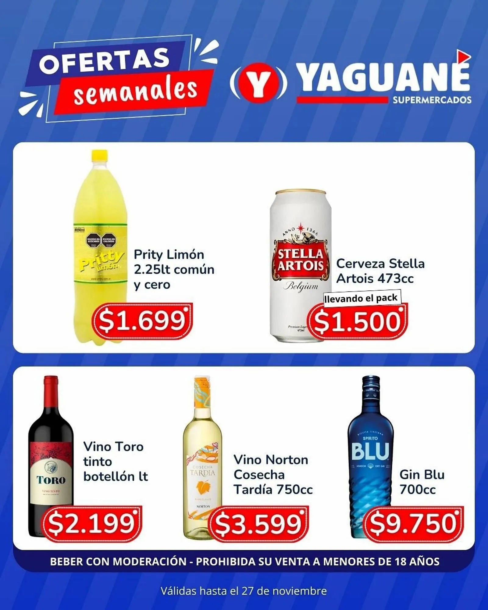 Ofertas de Catálogo Yaguane Supermercados 21 de noviembre al 27 de noviembre 2025 - Página 3 del catálogo