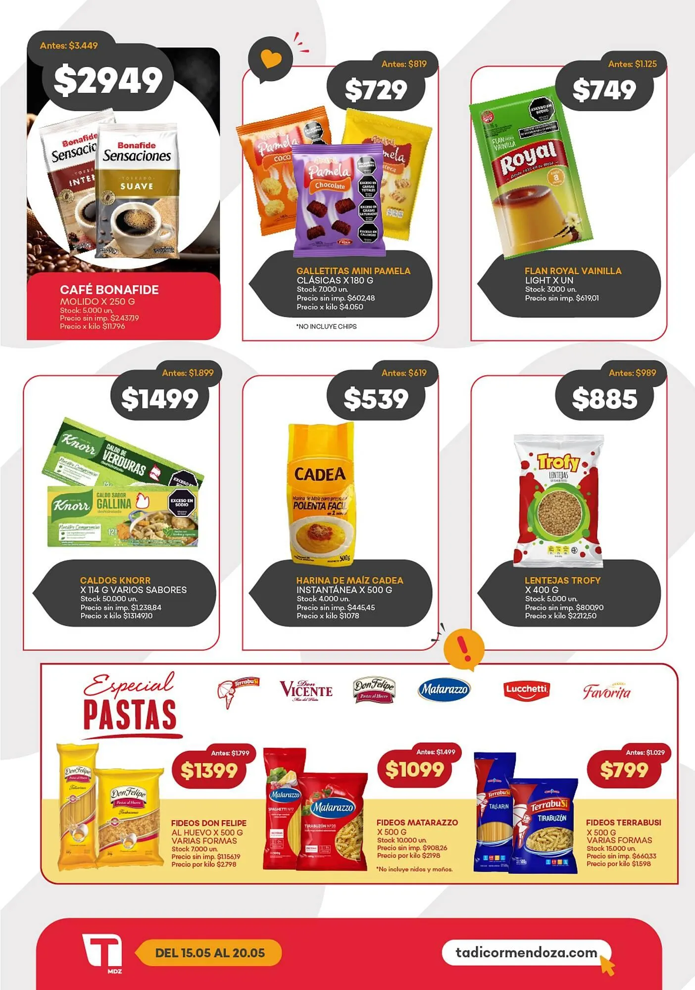 Ofertas de Catálogo Supermercados Tadicor 14 de mayo al 20 de mayo 2025 - Página 2 del catálogo