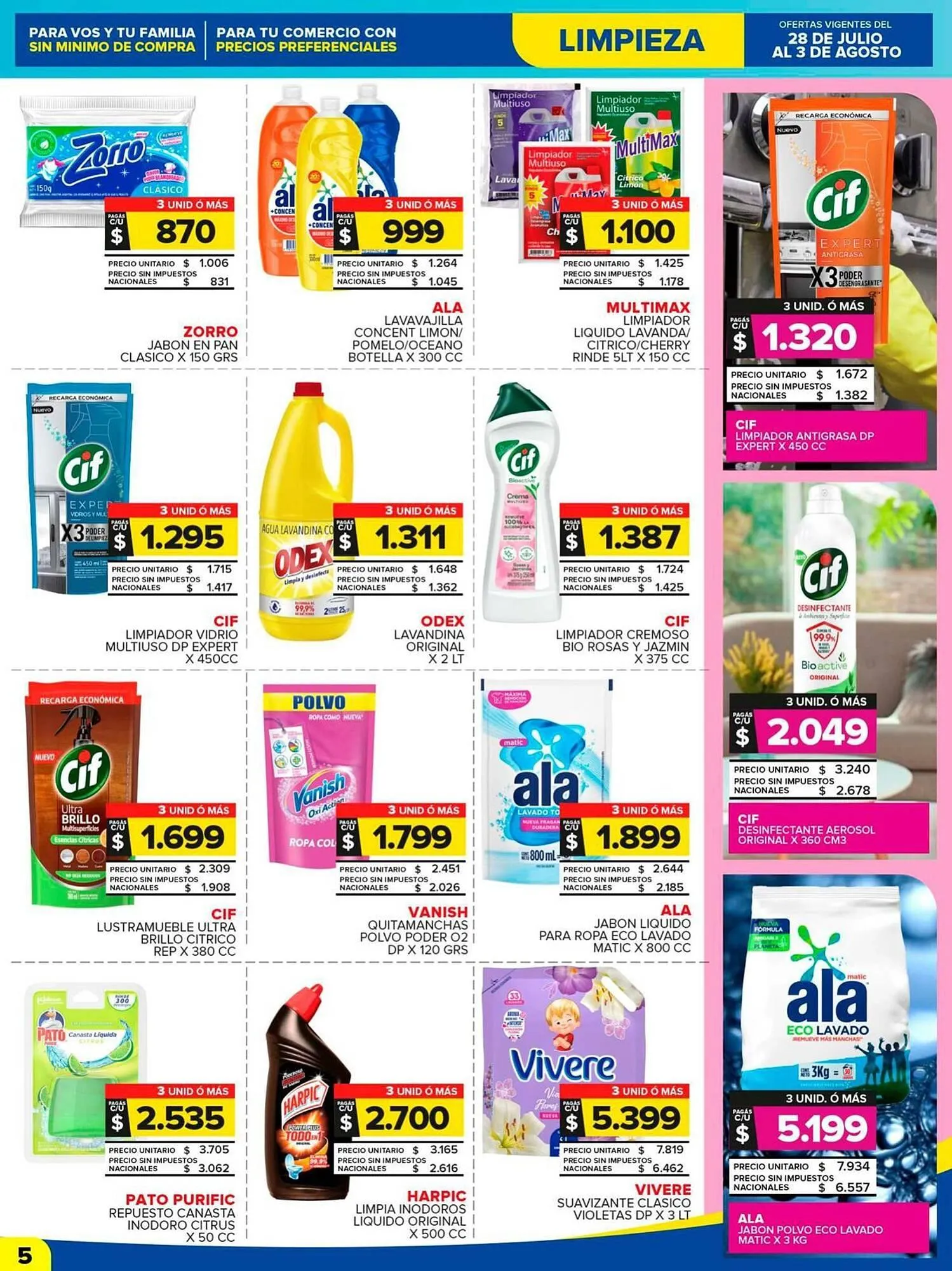 Ofertas de Catálogo Carrefour Maxi 28 de julio al 3 de agosto 2025 - Página 5 del catálogo