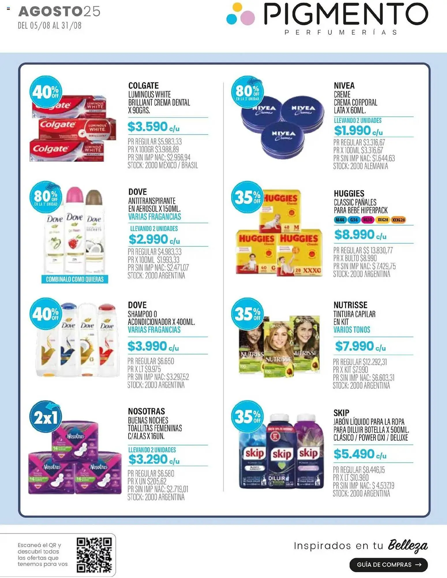 Ofertas de Catálogo Pigmento 5 de agosto al 1 de septiembre 2025 - Página 1 del catálogo