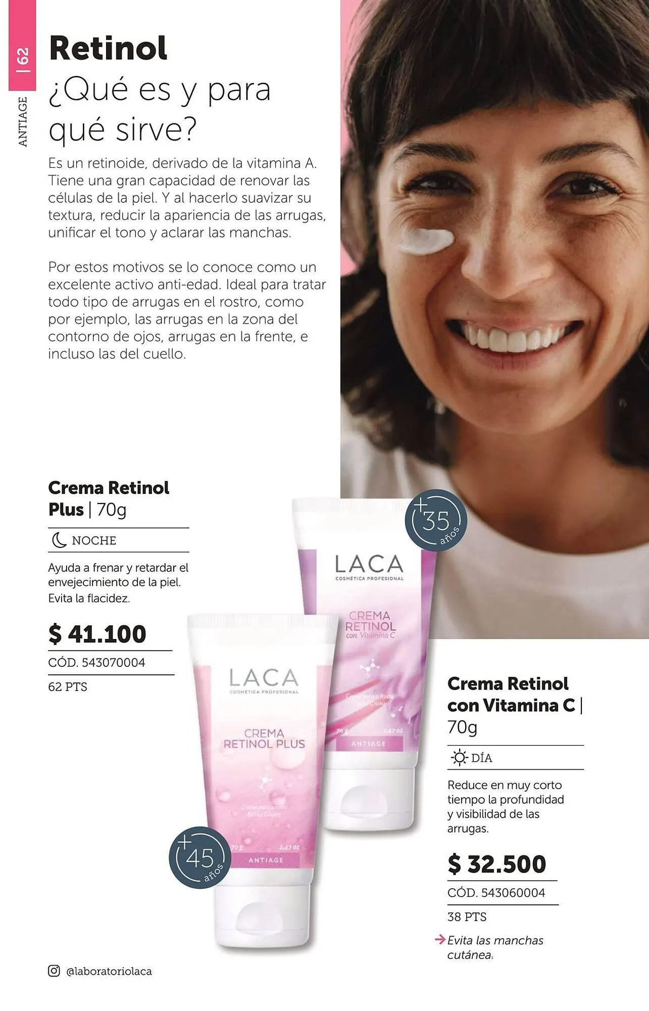 Ofertas de Catálogo Laboratorio LACA 8 de mayo al 31 de mayo 2025 - Página 62 del catálogo