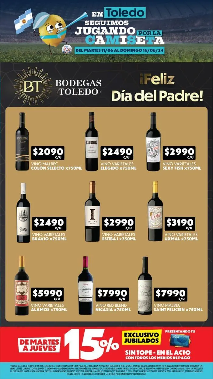 Ofertas de Catálogo Supermercados Toledo 11 de junio al 16 de junio 2024 - Página 7 del catálogo