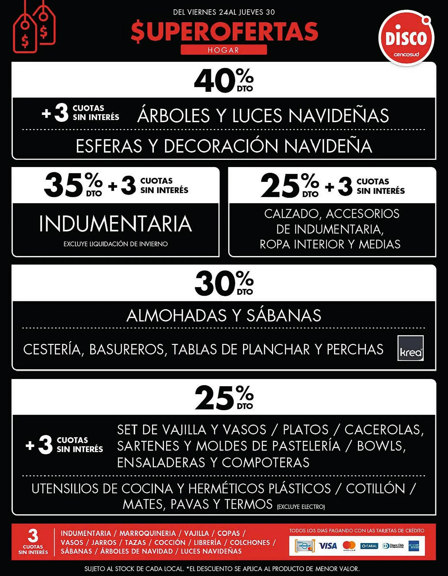 Ofertas de Catálogo Disco 24 de noviembre al 30 de noviembre 2023 - Página 1 del catálogo