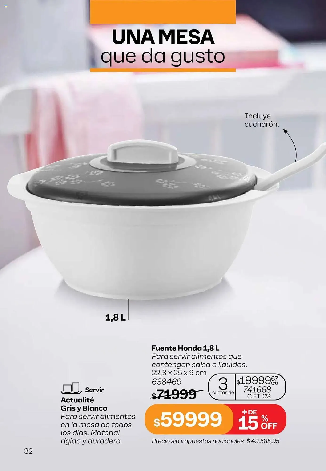 Ofertas de Catálogo Tupperware 11 de agosto al 25 de agosto 2025 - Página 33 del catálogo
