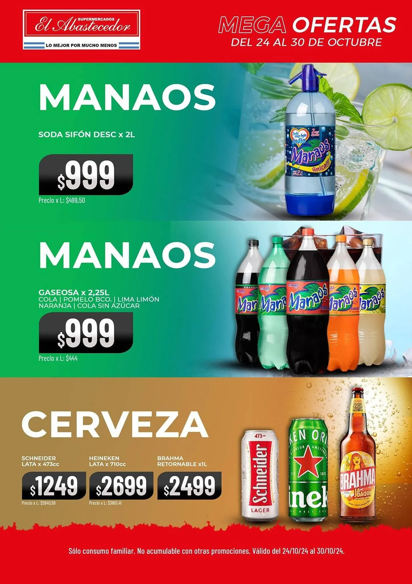 Ofertas de Catálogo El Abastecedor 24 de octubre al 7 de noviembre 2024 - Página 12 del catálogo