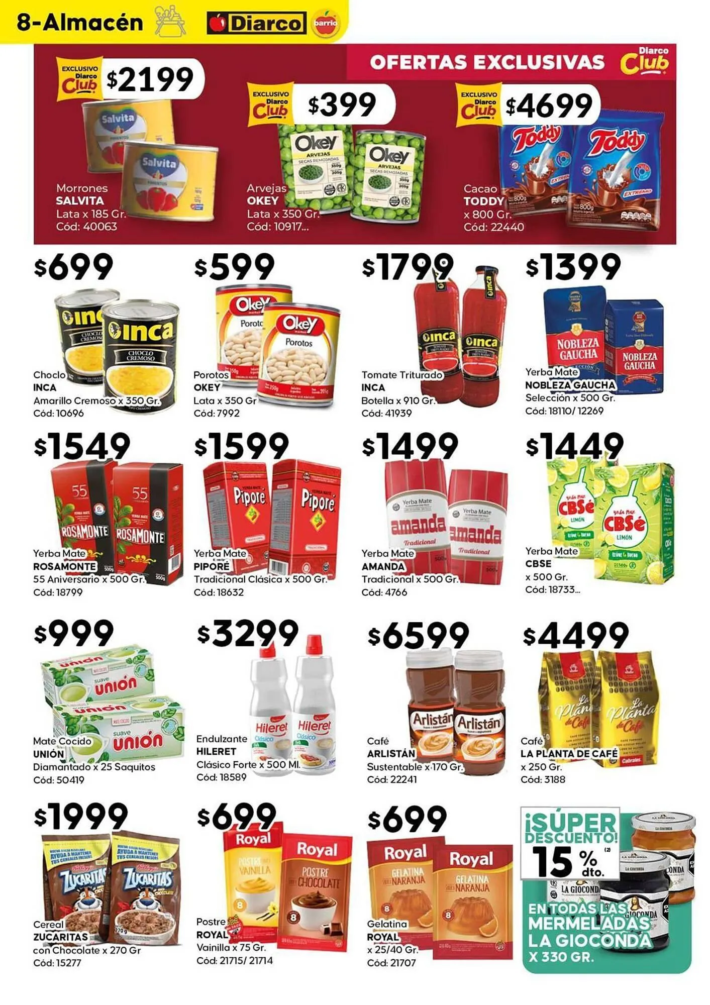 Ofertas de Catálogo Diarco 23 de marzo al 28 de marzo 2025 - Página 8 del catálogo