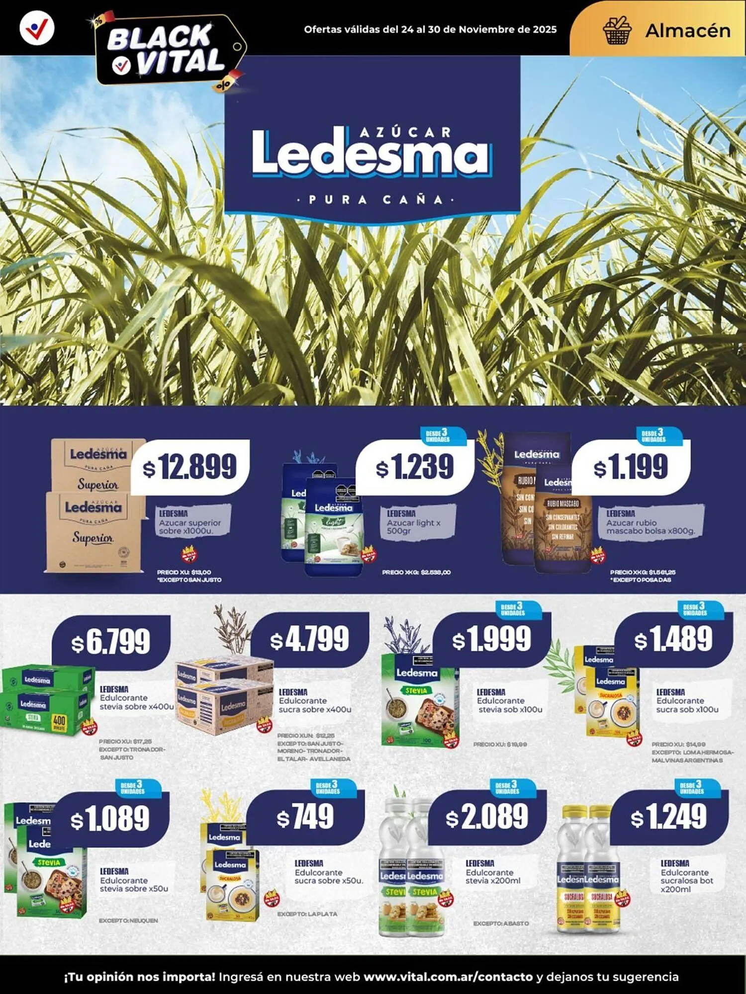 Ofertas de Catálogo Supermayorista Vital 24 de noviembre al 30 de noviembre 2025 - Página 13 del catálogo