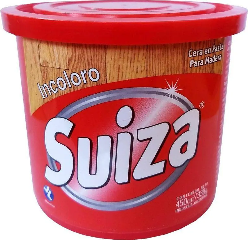 Cera Pasta Pisos Suiza Natural 450ml