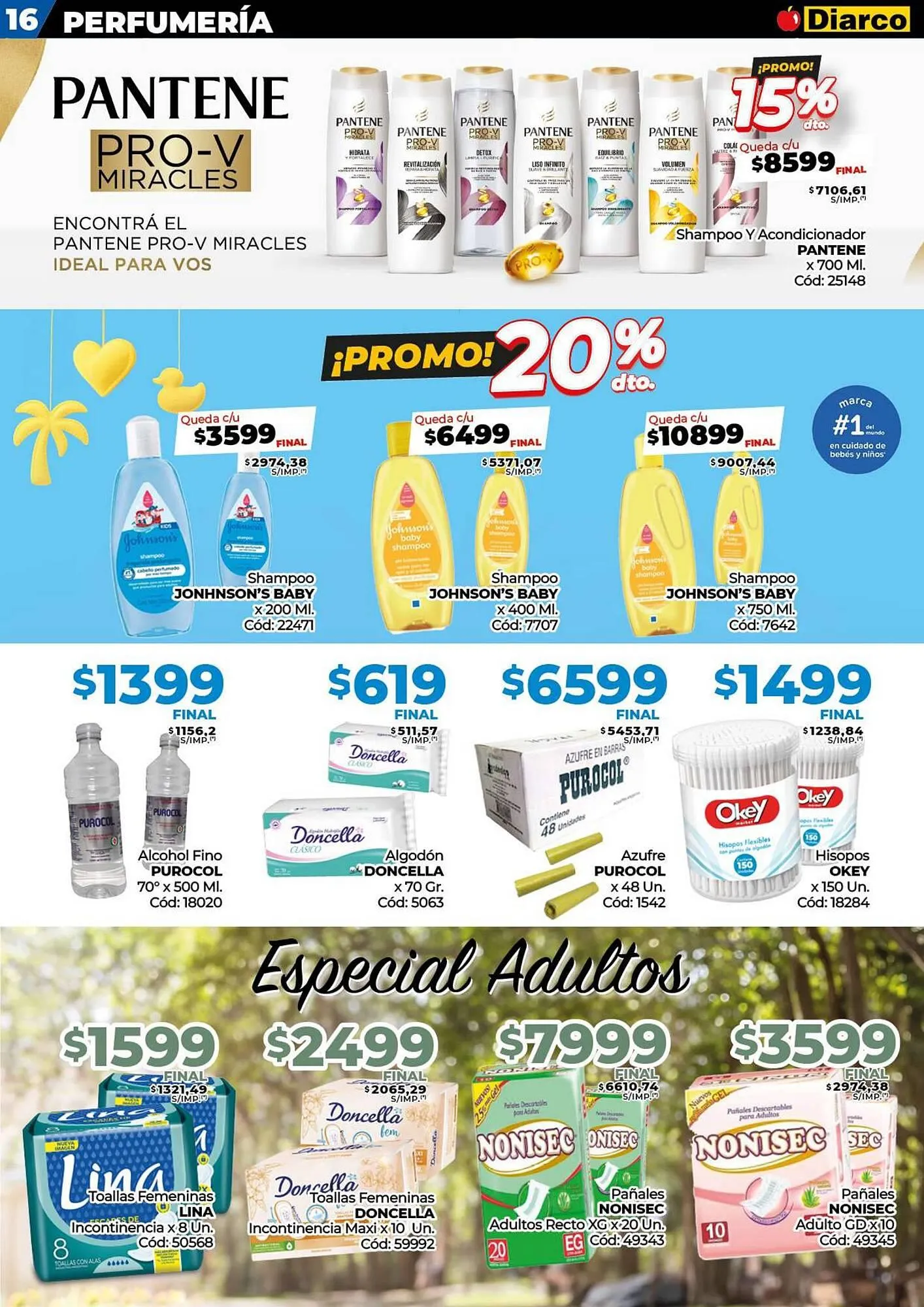 Ofertas de Catálogo Diarco 25 de agosto al 30 de agosto 2025 - Página 16 del catálogo