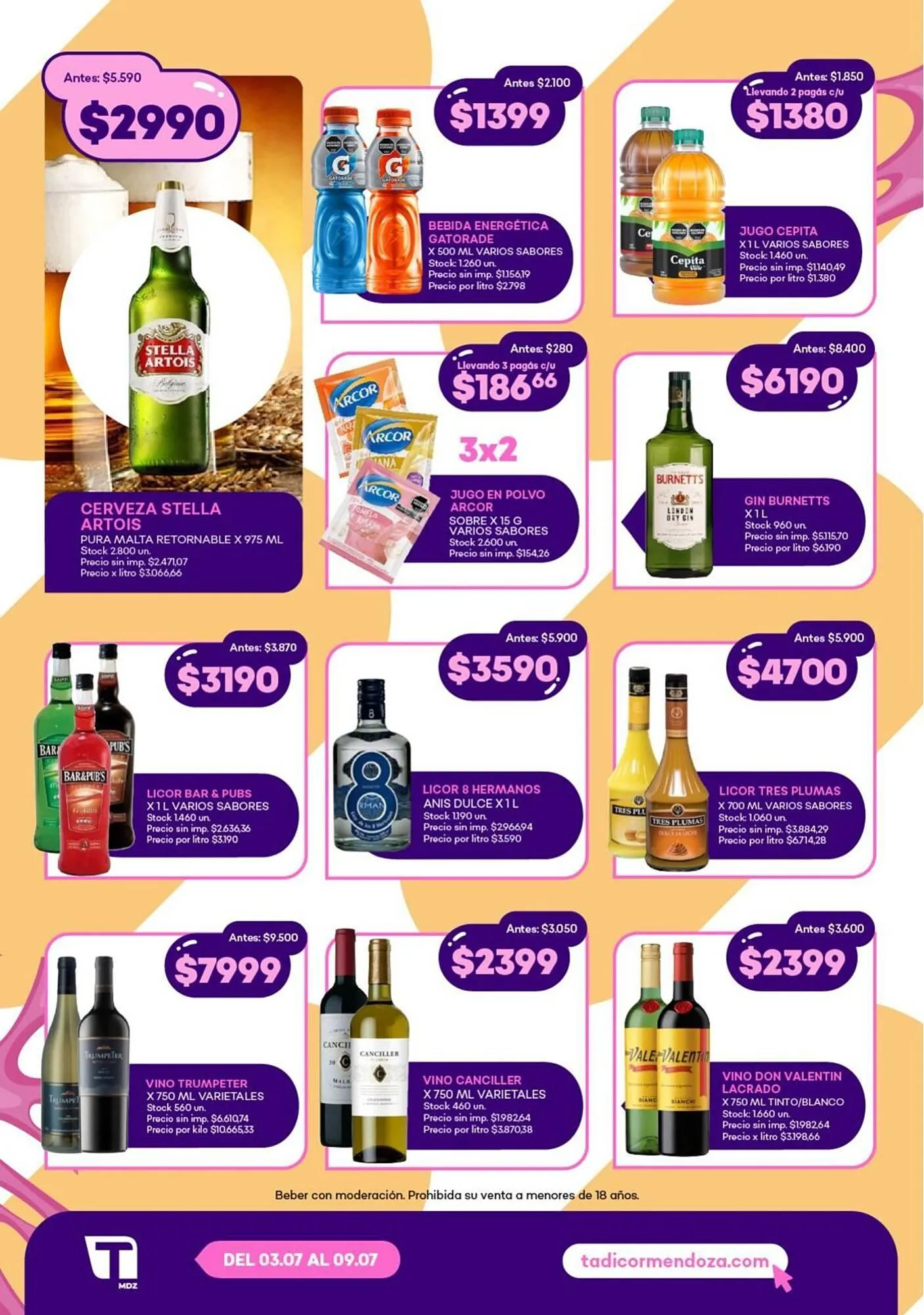 Ofertas de Catálogo Supermercados Tadicor 3 de julio al 9 de julio 2025 - Página 5 del catálogo