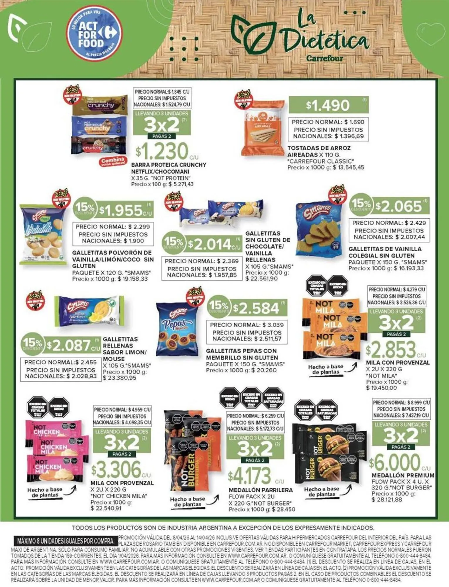Ofertas de Catálogo Carrefour 8 de abril al 15 de abril 2026 - Página 14 del catálogo