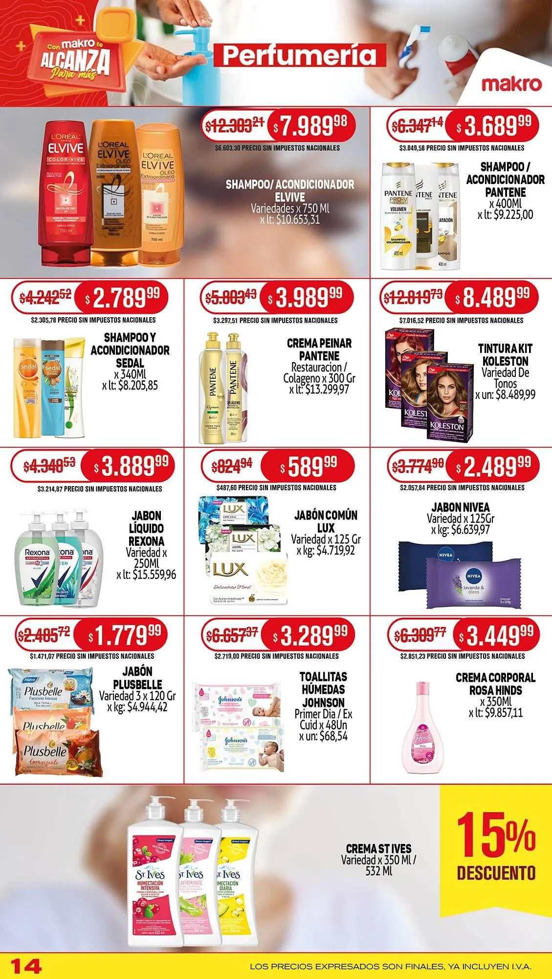 Ofertas de Catálogo Makro 29 de mayo al 4 de junio 2025 - Página 14 del catálogo