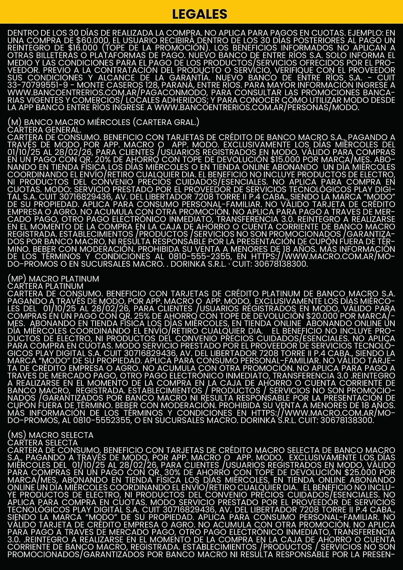 Ofertas de Catálogo Changomas 6 de noviembre al 30 de noviembre 2025 - Página 6 del catálogo