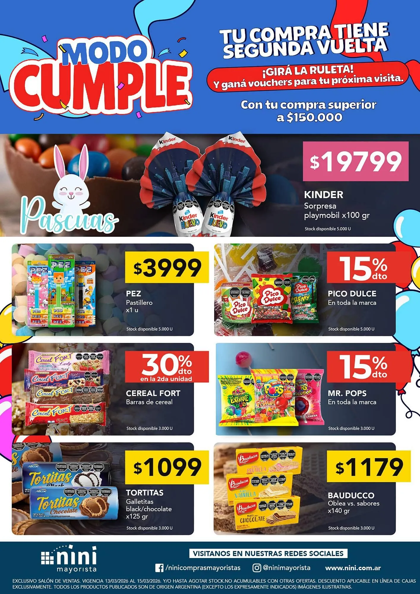 Ofertas de Catálogo Nini Mayorista 13 de marzo al 16 de marzo 2026 - Página 3 del catálogo