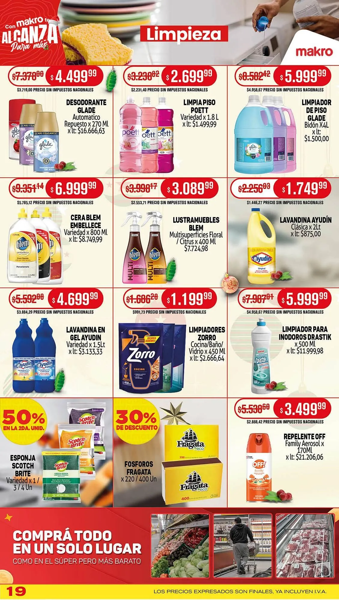 Ofertas de Catálogo Makro 4 de diciembre al 10 de diciembre 2025 - Página 19 del catálogo
