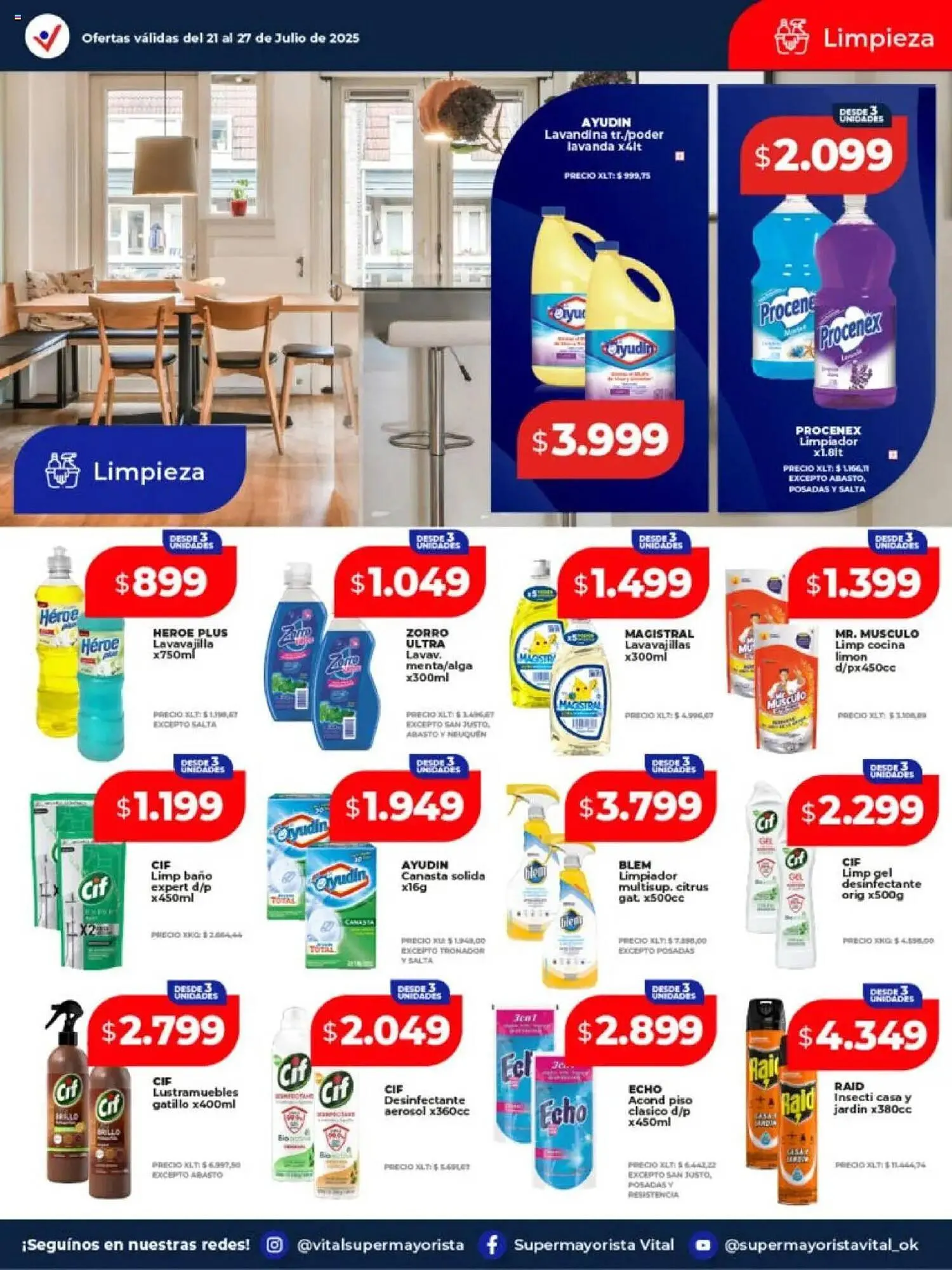 Ofertas de Catálogo Supermayorista Vital 21 de julio al 28 de julio 2025 - Página 6 del catálogo