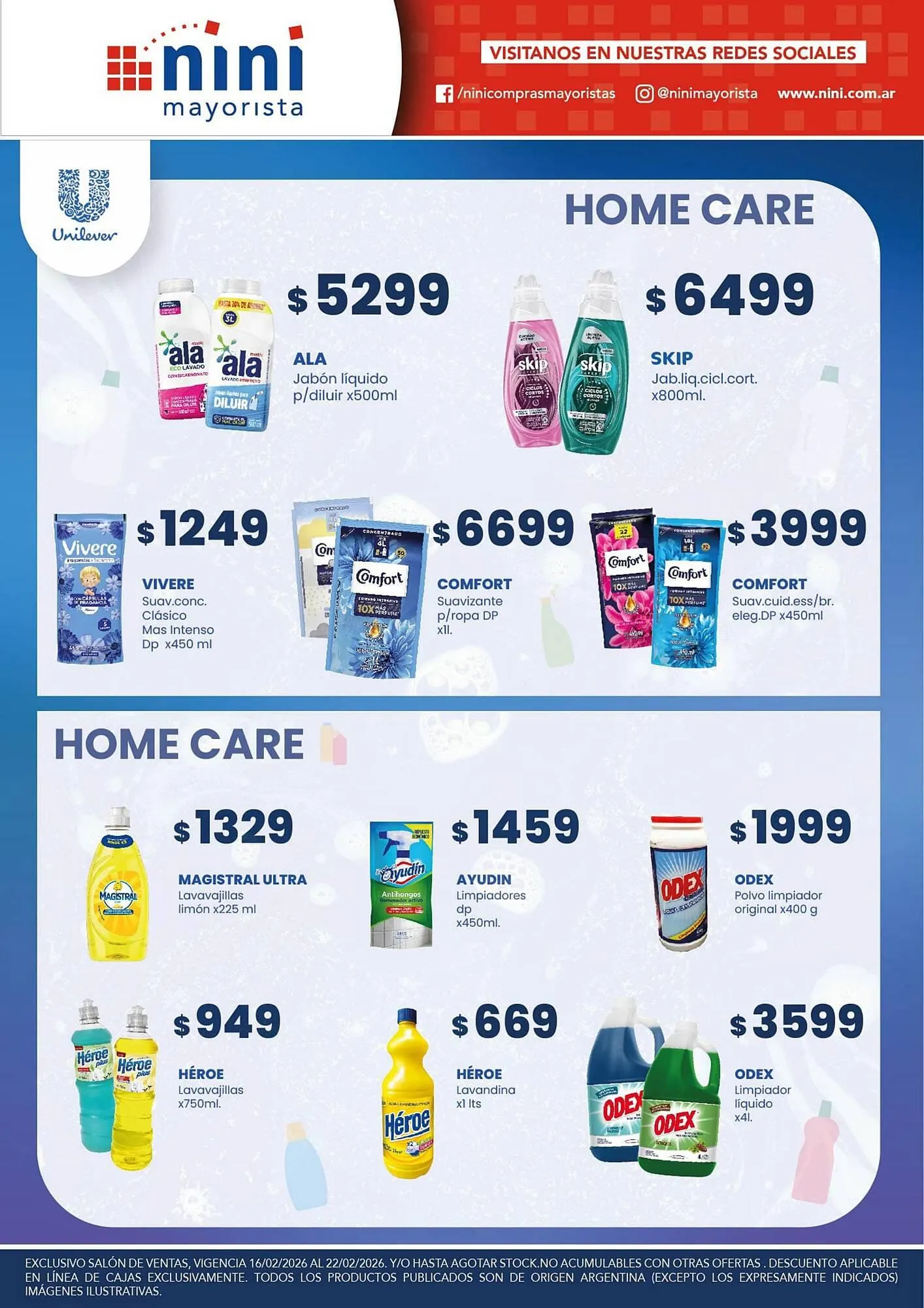 Ofertas de Catálogo Nini Mayorista 16 de febrero al 22 de febrero 2026 - Página 10 del catálogo