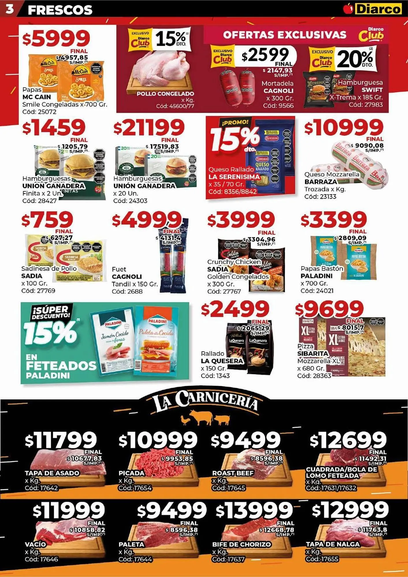 Ofertas de Catálogo Diarco 11 de agosto al 15 de agosto 2025 - Página 3 del catálogo