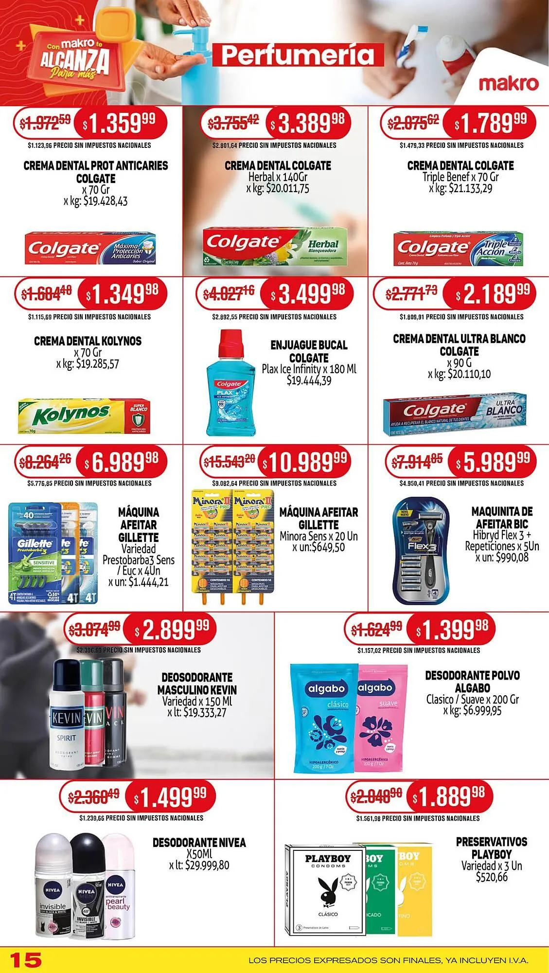 Ofertas de Catálogo Makro 18 de septiembre al 25 de septiembre 2025 - Página 15 del catálogo