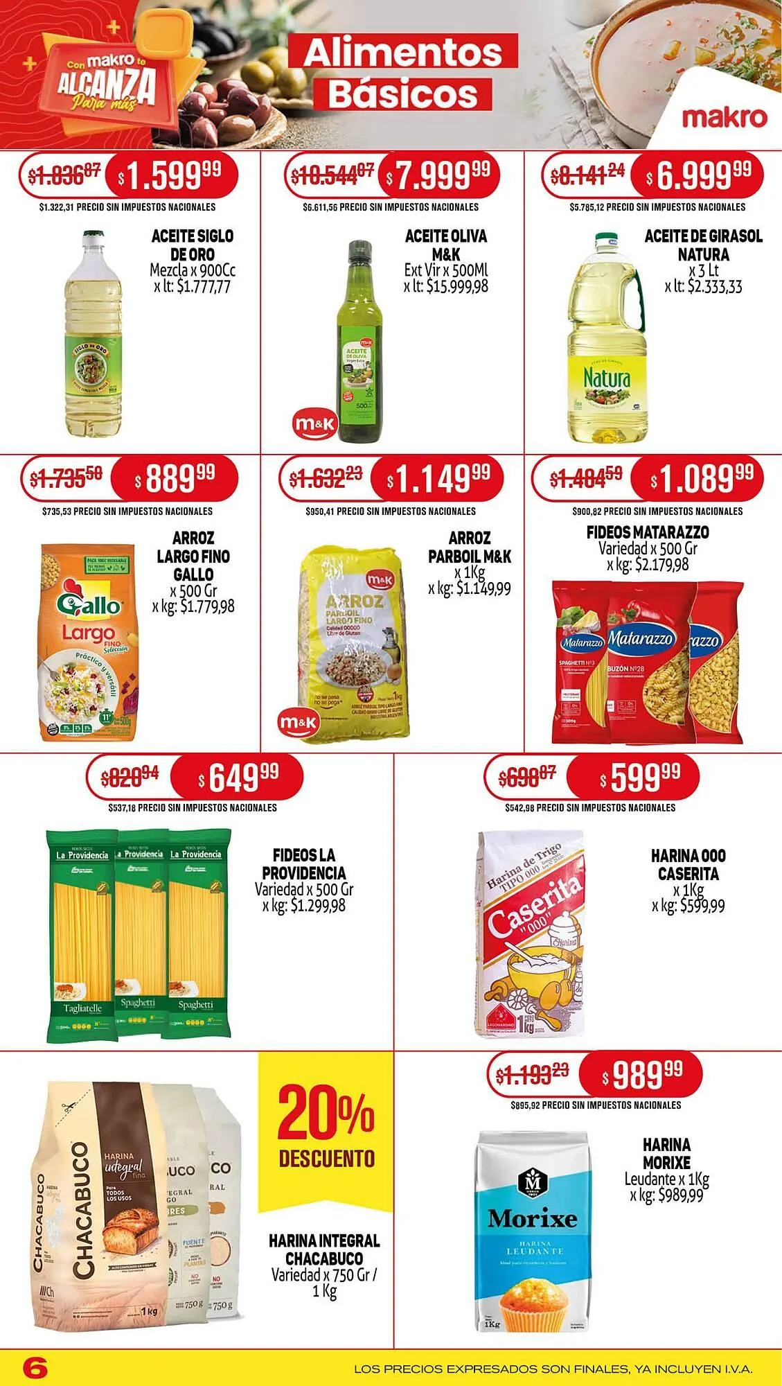 Ofertas de Catálogo Makro 24 de julio al 30 de julio 2025 - Página 6 del catálogo