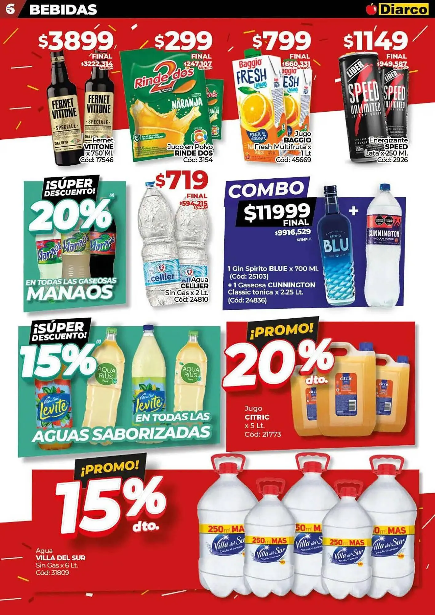 Ofertas de Catálogo Diarco 26 de mayo al 31 de mayo 2025 - Página 6 del catálogo