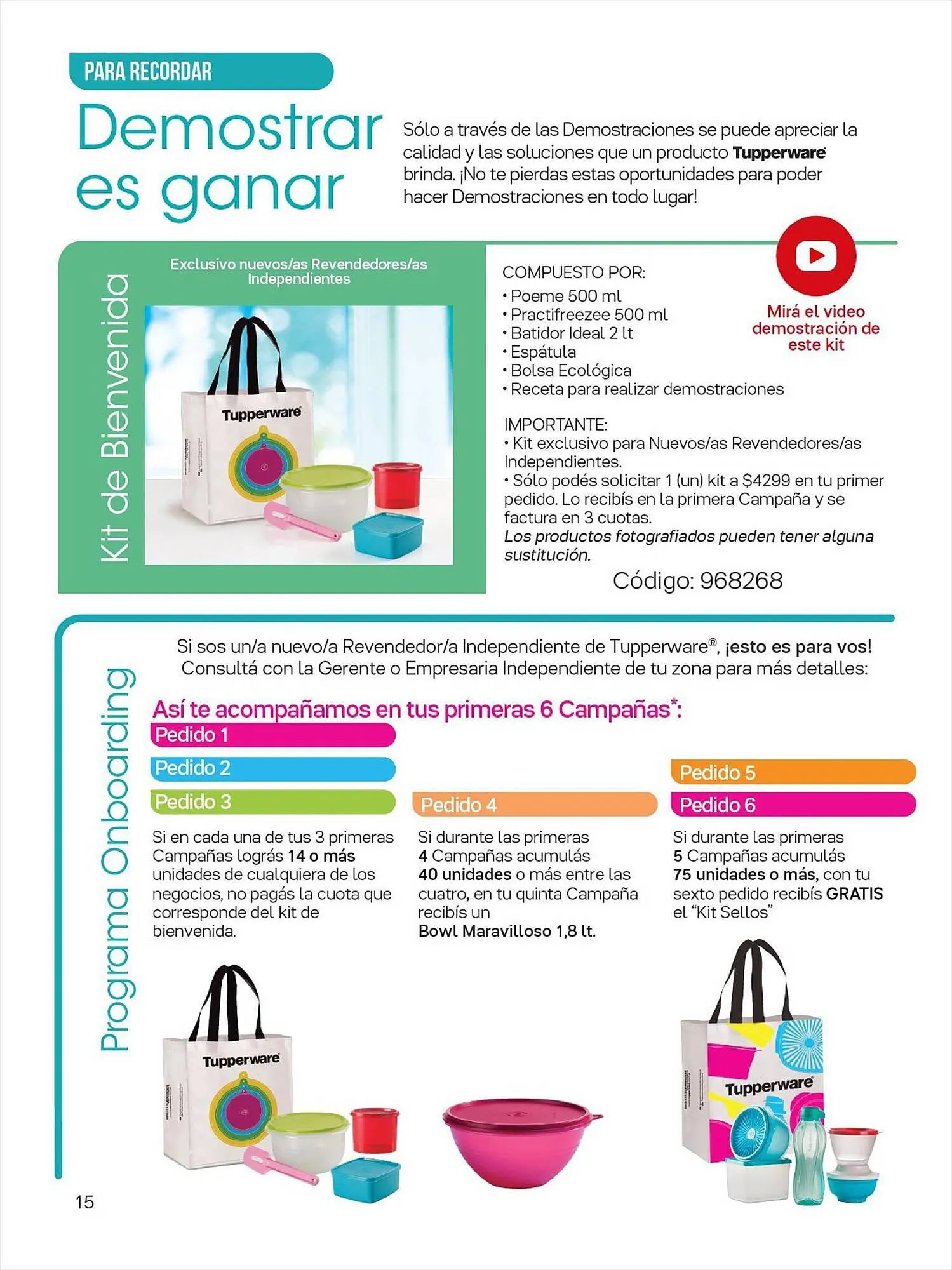 Ofertas de Catálogo Tupperware 4 de julio al 15 de agosto 2023 - Página 15 del catálogo
