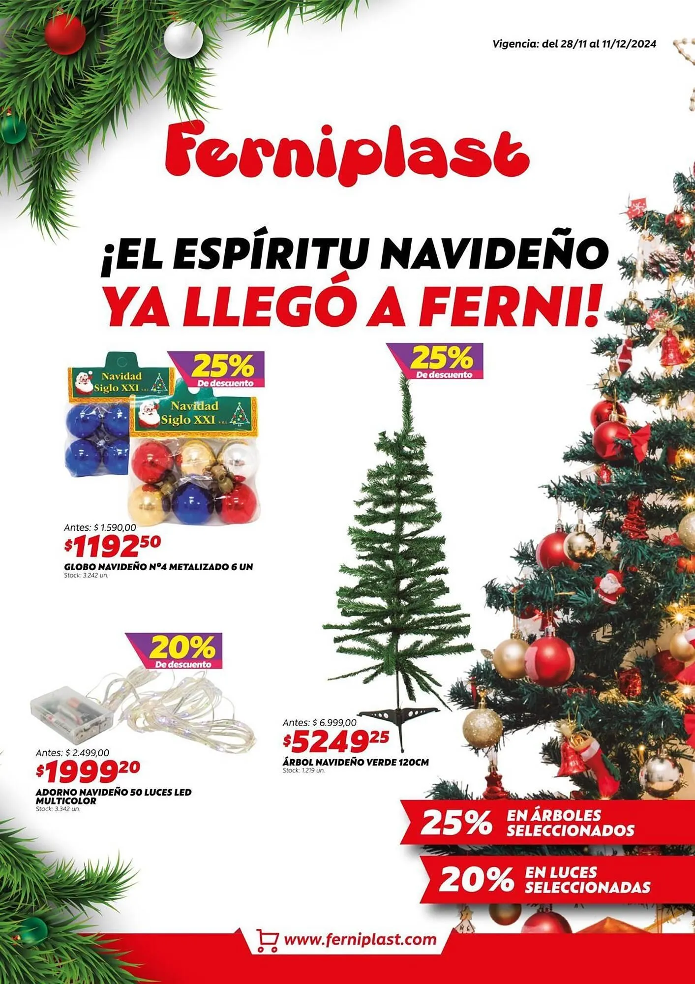 Ofertas de Catálogo Ferniplast 28 de noviembre al 12 de diciembre 2024 - Página 1 del catálogo